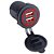 Tomada Soquete Saída Usb  12v/24v P 5v  Barco Lancha carro - Imagem 9
