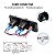 Tomada 12v + Usb 5v QC 3.0 Interruptor + Voltímetro + Fiação - Imagem 3