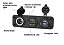 Tomada painel 12v Usb 5V+ Voltímetro + ISQUEIRO carro lancha - Imagem 2