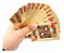 Baralho Premium Folheado Poker Truco Cartas Jogo -  Dourado - Imagem 3