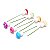10 Mini Cogumelo Colorido Terrário MiniJardim Vaso Decoração - Imagem 4
