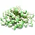 Miniatura 10 Cogumelos - Terrário Mini Jardim Vaso Decoração - Imagem 4