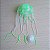 Água Viva Medusa fluorescente Enfeite Silicone aquário - Imagem 20