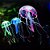 kit 3 Água Viva Medusa Fluorescente Enfeite Silicone Aquário - Imagem 7