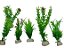 kit 5 Planta flor Artificial Plástico Aquário - 12 à 20 cm - Imagem 7