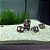 kit 5 Enfeite cubo Cerâmica Decoração Aquário Camarão  Peixe - Imagem 2