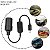 Adaptador Conversor 5v Tipo C  x 12v tomada carro barco 30cm - Imagem 2
