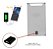 Carregador celular Placa solar usb 30W p 5v praia camping - Imagem 8