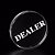 Botão Dealer Acrílico Premium Poker - Transparente 5,8cm - Imagem 3