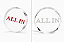 Botão All In Acrílico -  Poker - Imagem 1