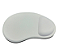 Mouse Pad Branco Oval com Apoio para Sublimação - Imagem 2