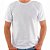 Camisa Masculina Branca de Poliéster - Imagem 1