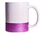 Caneca de Porcelana Base Glitter Para DTF - Imagem 1