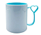 Caneca de Polímero para Sublimação Alça Coraçãozinho 325ml - Imagem 1