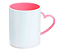 Caneca de Polímero para Sublimação Alça Coração 325ml - Imagem 3