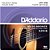 Encordoamento Violão Daddario 6 Cordas (.011 - .052) - Custom Light Gauge - (EJ13-B) - (80/20 Bronze) - CORDA MI EXTRA - Imagem 1