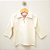 Camisa-bata off-white de linho - Imagem 1