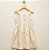 Vestido off-white com alças - Imagem 1