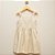 Vestido off-white com alças - Imagem 2