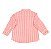 Camisa manga longa - listrado vermelho e off-white - Imagem 2