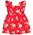 Vestido Manga babado - Cereja - Imagem 1