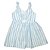 Vestido Listrado Alças com Nozinho - Imagem 8