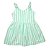 Vestido Listrado Alças com Nozinho - Imagem 5