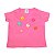 Camiseta Florzinhas Crochê - Imagem 1