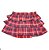 Saia babados xadrez - Imagem 2