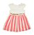 Vestido saia listrada - Imagem 1