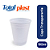 COPO DESCARTÁVEL 180ML ÁGUA TRANSLÚCIDO C/100UN TOTALPLAST - Imagem 1