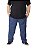 Calça Cargo e Plus Size com Cintura de até (175 cm )de Jeans Grosso e Cós de Elástico Ref 818 - Imagem 2