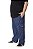 Calça Cargo e Plus Size com Cintura de até (175 cm )de Jeans Grosso e Cós de Elástico Ref 818 - Imagem 4