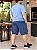Bermuda Cargo Slagbaai e Plus Size Brim com Elastano Cintura de Elastico até (175cm)Ref 1030 - Imagem 17