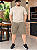 Bermuda Cargo Slagbaai e Plus Size Brim com Elastano Cintura de Elastico até (175cm)Ref 1030 - Imagem 3