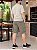 Bermuda Cargo Slagbaai e Plus Size Brim com Elastano Cintura de Elastico até (175cm)Ref 1030 - Imagem 13