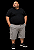 Bermuda Cargo Slagbaai e Plus Size Brim Cintura de Elástico até (175cm) Ref 971 - Imagem 11