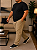 Calça Masculina Slagbaai e Plus Size Brim /Sarja Cintura de Elástico até (175 cm) Ref 850 - Imagem 4