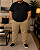 Calça Masculina Slagbaai e Plus Size Brim /Sarja Cintura de Elástico até (175 cm) Ref 850 - Imagem 8