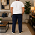 Calça Masculina Slagbaai e Plus Size Brim /Sarja Cintura de Elástico até (175 cm) Ref 850 - Imagem 20