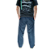 Calça Masculina Slagbaai e Plus Size Brim /Sarja Cintura de Elástico  até (175 cm) Ref 850 - Imagem 4