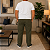 Calça Masculina Slagbaai e Plus Size Brim /Sarja Cintura de Elástico até (175 cm) Ref 850 - Imagem 17