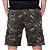 Bermuda Cargo de Cós Sarja Camuflada P/ Cinto Sem Elástico Ref  102715 - Imagem 4