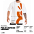 Camiseta Oversized Laranja Cartoon by Phaxe - Imagem 3