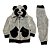 Conjunto Menino Panda Plush Cinza Lessa Kids - Imagem 1