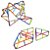 Combo Varetas 10 + Quadrados + Triângulos Isósceles + Conexões Y - Imagem 7