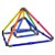 Combo Varetas 10 + Quadrados + Triângulos Isósceles + Conexões Y - Imagem 5