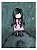 Cartão Gorjuss - Because she is my rose - Imagem 1