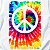 Camiseta Hippie Cool Tees Tie Dye Rock Paz e Amor - Imagem 4