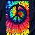 Camiseta Hippie Cool Tees Tie Dye Rock Paz e Amor - Imagem 2